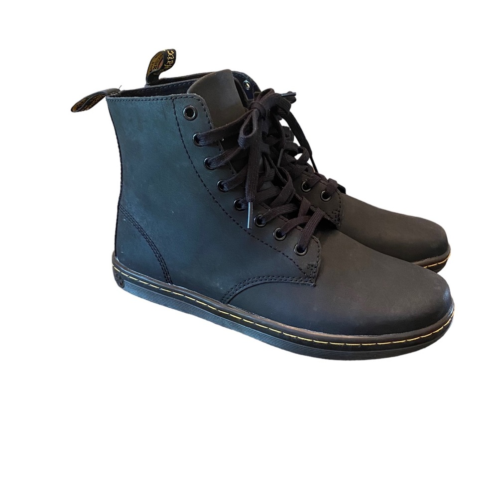 Dr.Martens Tobias Leather Black Casual Boots